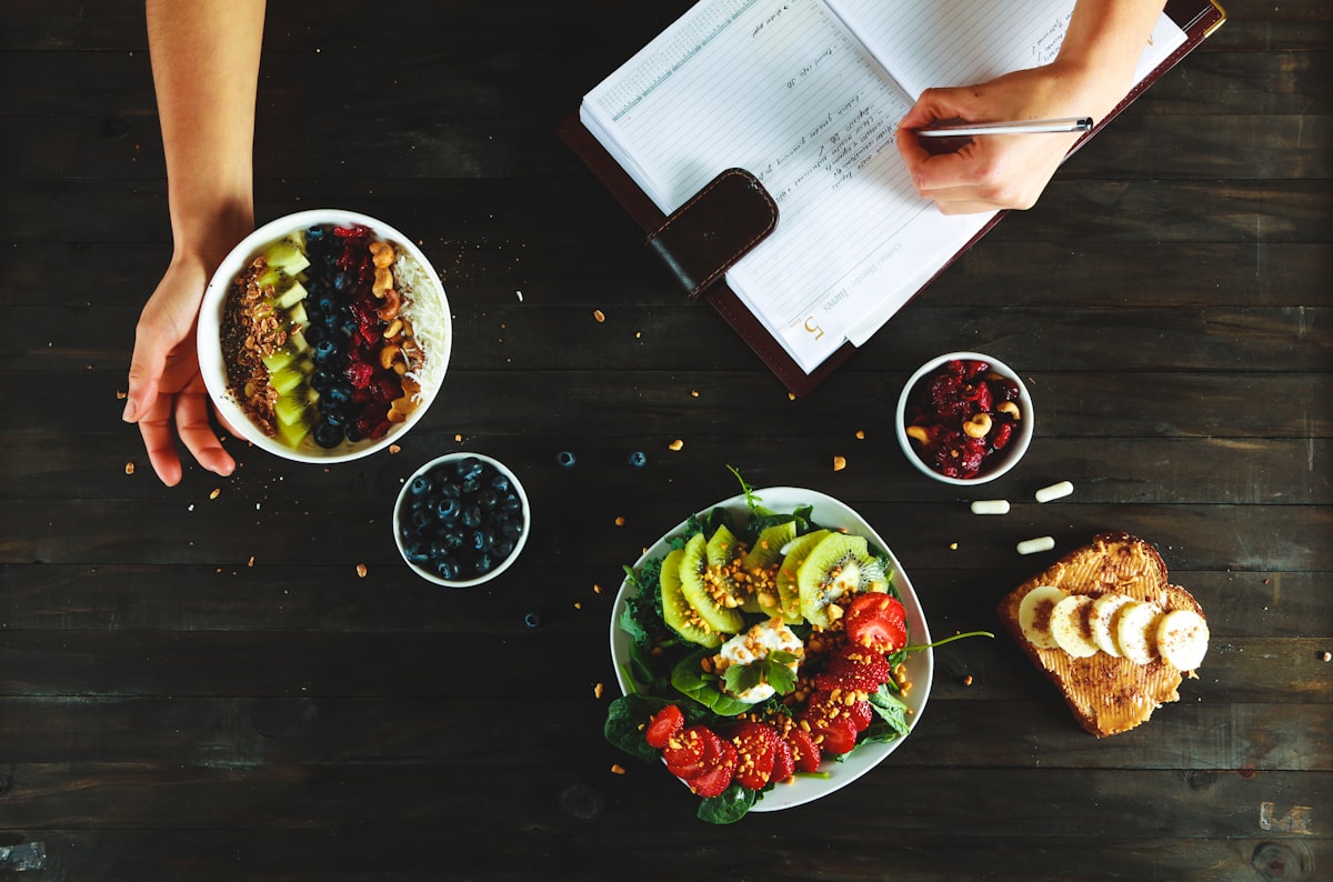 Expert dietary consultation session